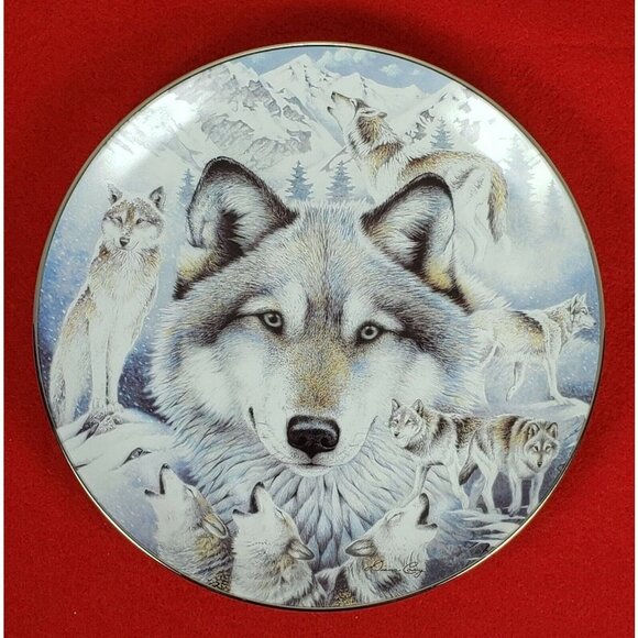 Bradford Exchange Other - Visions of the Pack Collectors Plate "Window‎ to the Soul" by Bradford MIB+COA